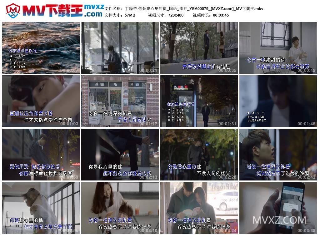 丁晓芒-你是我心里的佛_国语_流行_YEA00079